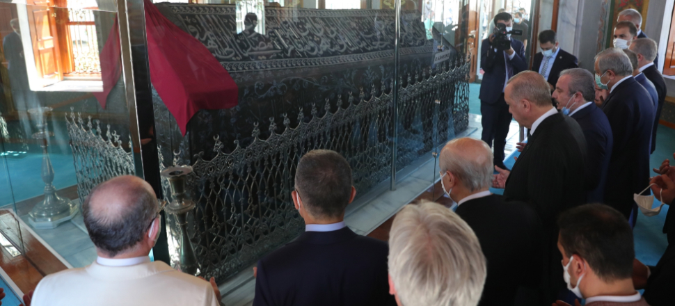 Erdoğan: 350 bin kişi Ayasofya'ya geldi