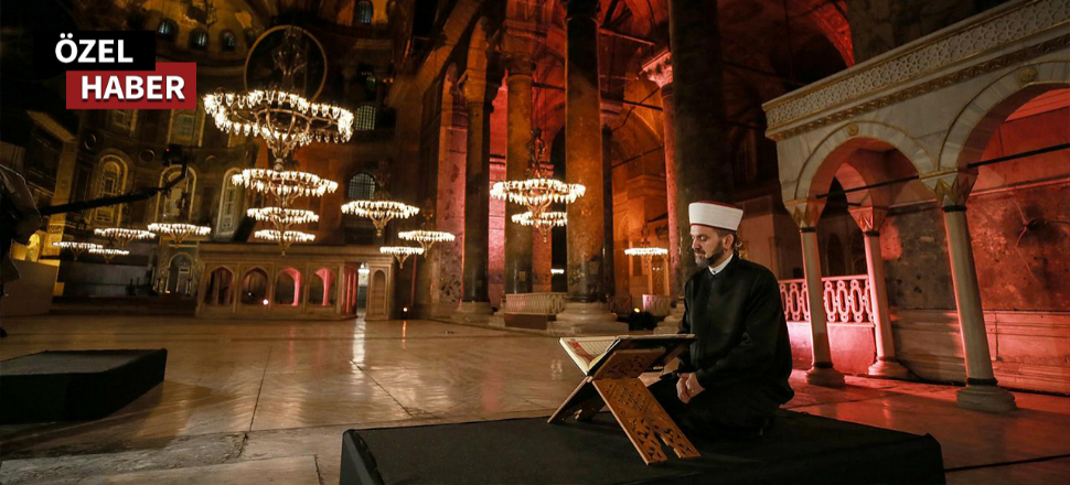 Son dakika! Ayasofya resmi programını SuperHaber açıklıyor