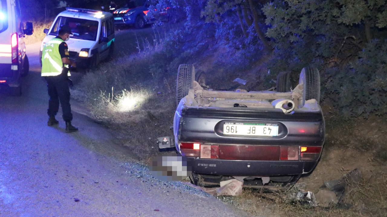 Polise ateş açıp kovalamaca sırasında kaza yaptılar