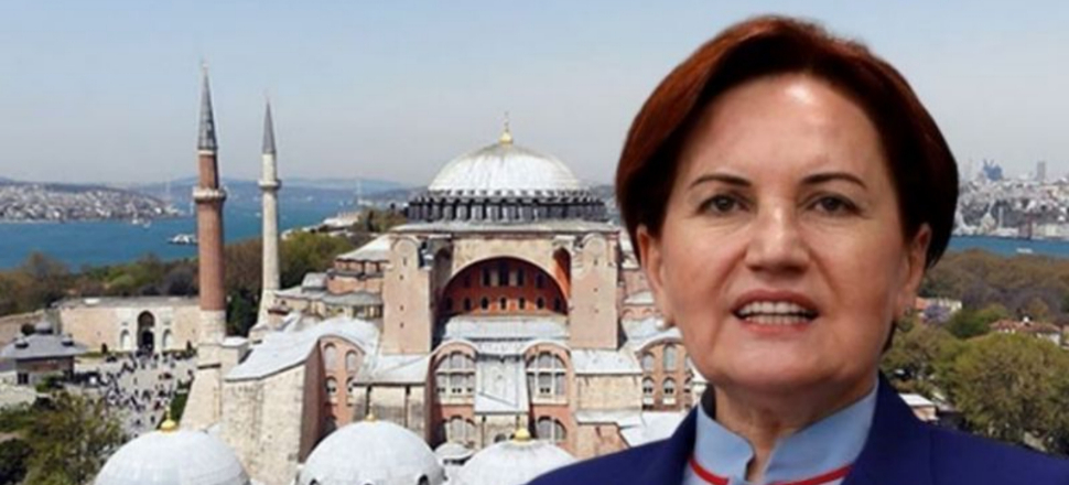 Meral Akşener, Ayasofya programına katılmayacak