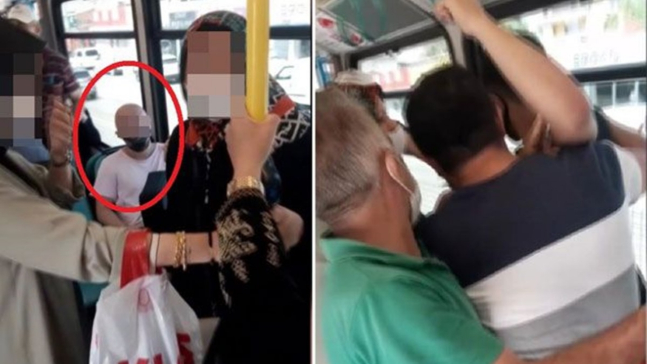 Metroda taciz dayağı