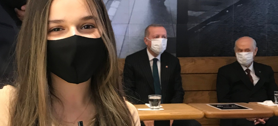 Türkiye'nin iki güçlü lideri ile aynı karede