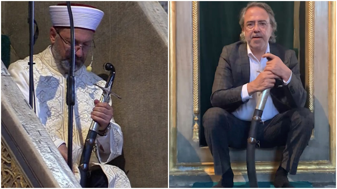 Mustafa Armağan kılıcın sırrını anlattı