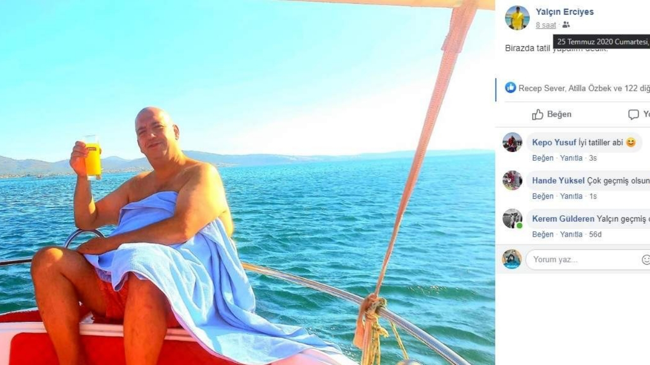 Antrenör Yalçın Erciyes, denizde dehşeti yaşadı