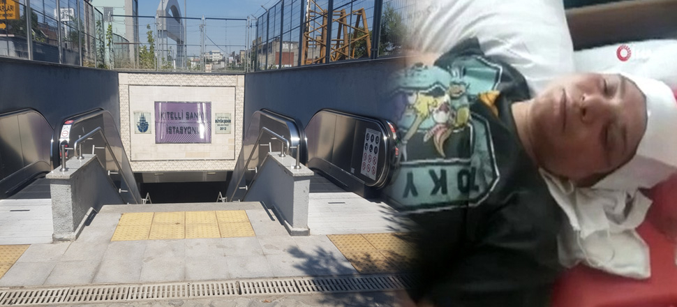 Metro istasyonunda korkunç olay!