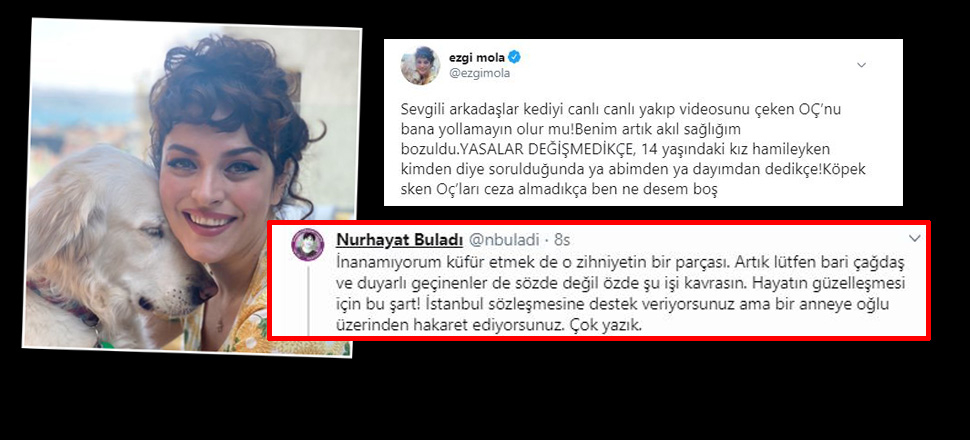 Ezgi Mola küfürle dolu mesajında kadınları açıkça aşağıladı!