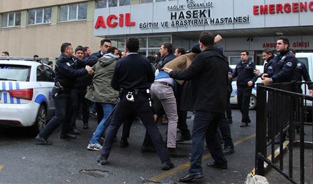 Haseki Hastanesi'nde ortalık karıştı: 1 ölü, 1 yaralı