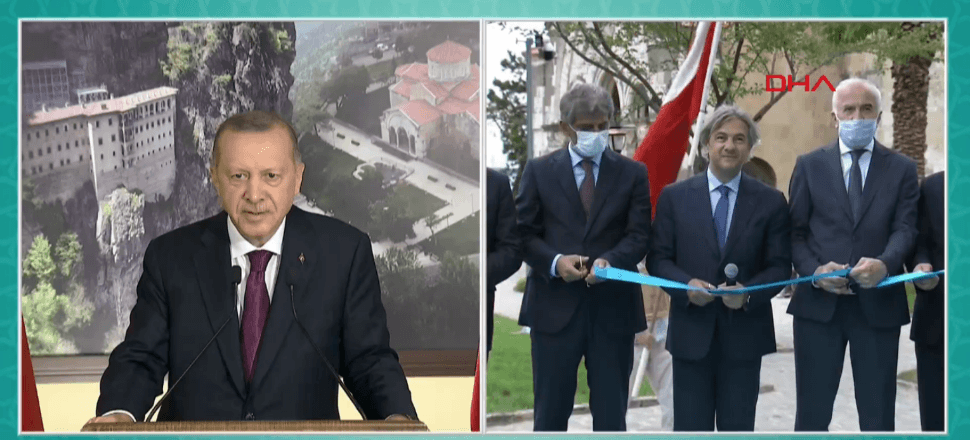 'Anadolu'daki varlığımızı kabullenemeyip Ayasofya üzerinden kin kustular'