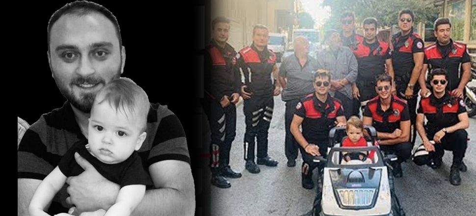 Polislerden, şehit Gökteke'nin oğluna anlamlı bayram hediyesi