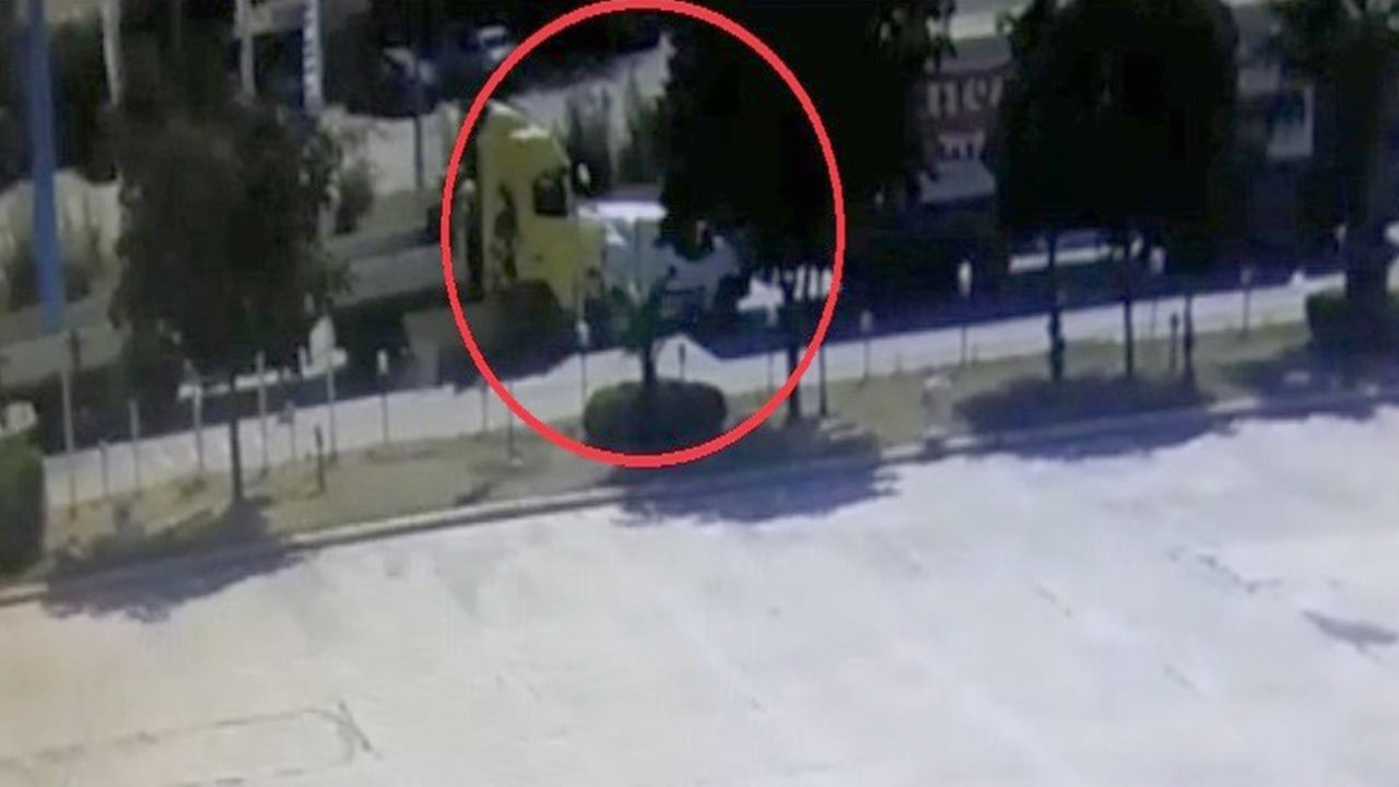 Samsun'da 1 kişinin ölümü ile sonuçlanan feci kaza kamerada