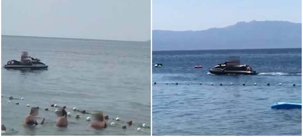 Jet skili tacizci gözaltına alındı