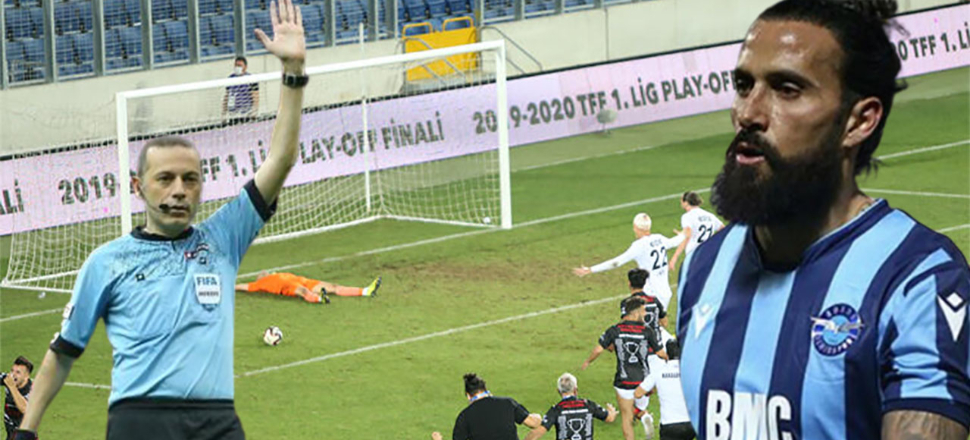 TFF 1. Lig play-off finaline damga vuran olay