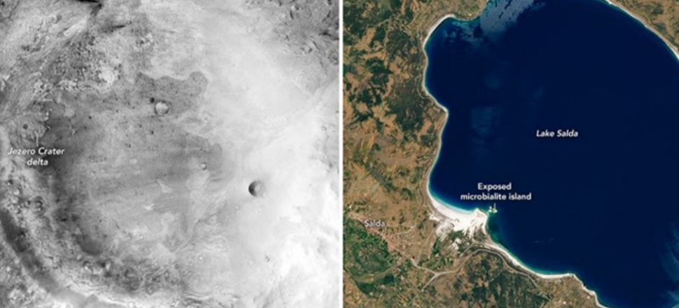 NASA'dan Salda Gölü paylaşımı