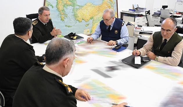 Genelkurmay Karargahı'nda El-Bab toplantısı