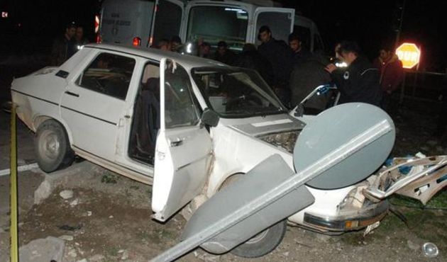 Cenaze dönüşü korkunç kaza