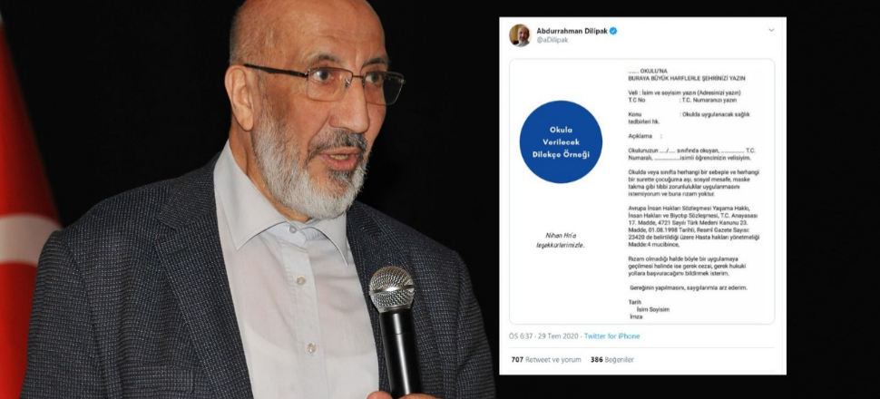 Dilipak'a 'ucuz kahraman' tepkisi