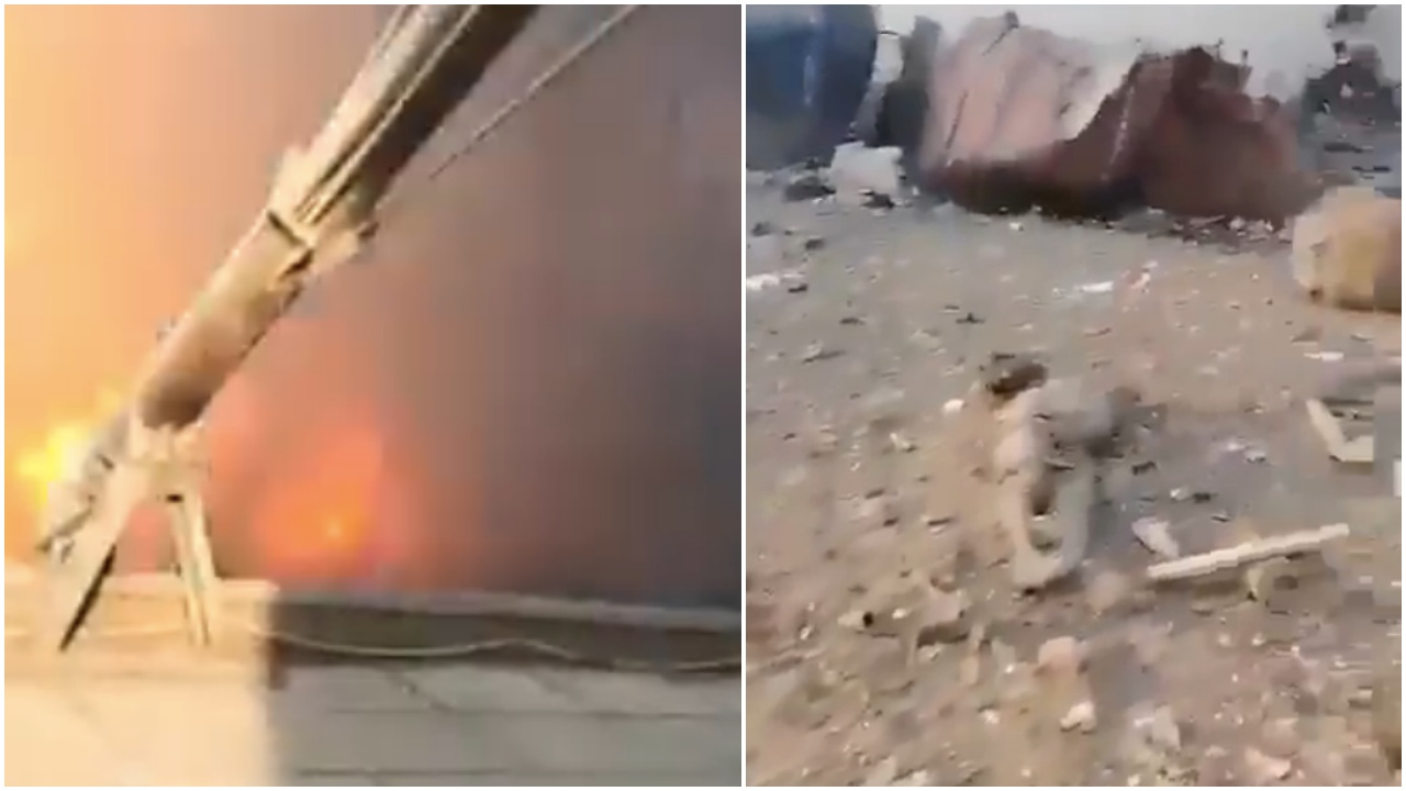 Patlamanın öncesi ve sonrası