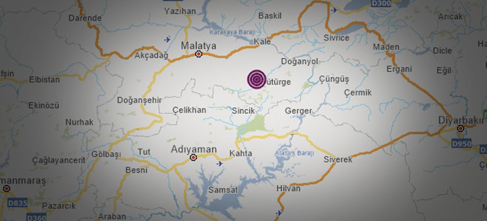 Malatya'da şiddetli deprem