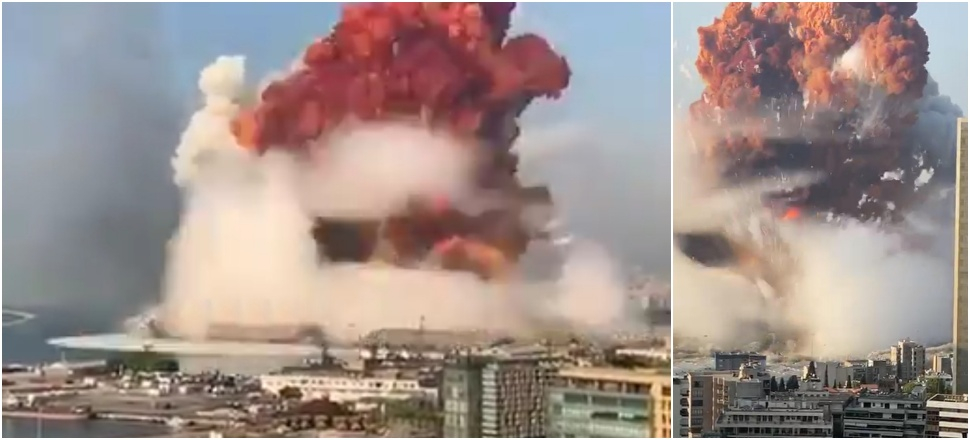 Beyrut'u 2750 ton Amonyum Nitrat harabeye çevirdi