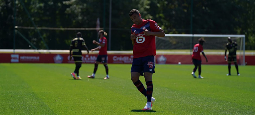 Burak Yılmaz Lille'de ilk maçına çıktı