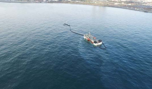 Marmara Denizi'nde yeni bir 'hayalet' gemi!