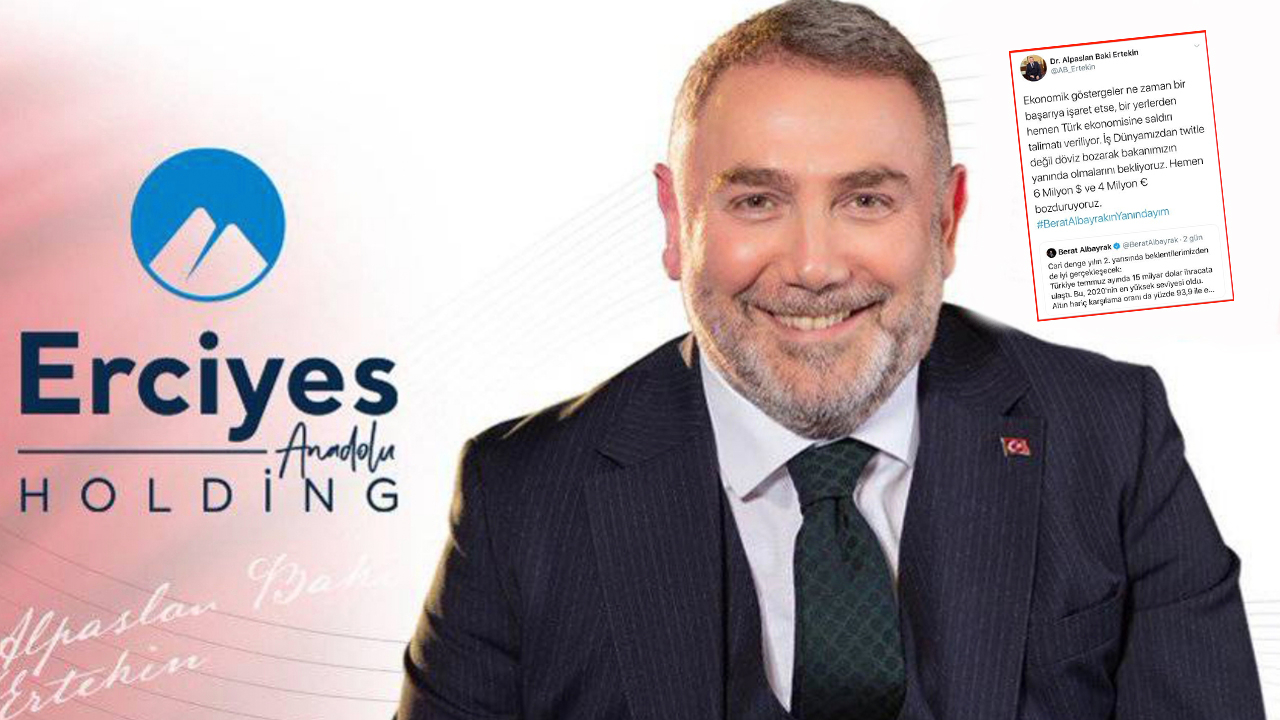 Erciyes Anadolu Holding'den dolar spekülasyonuna karşı hamle
