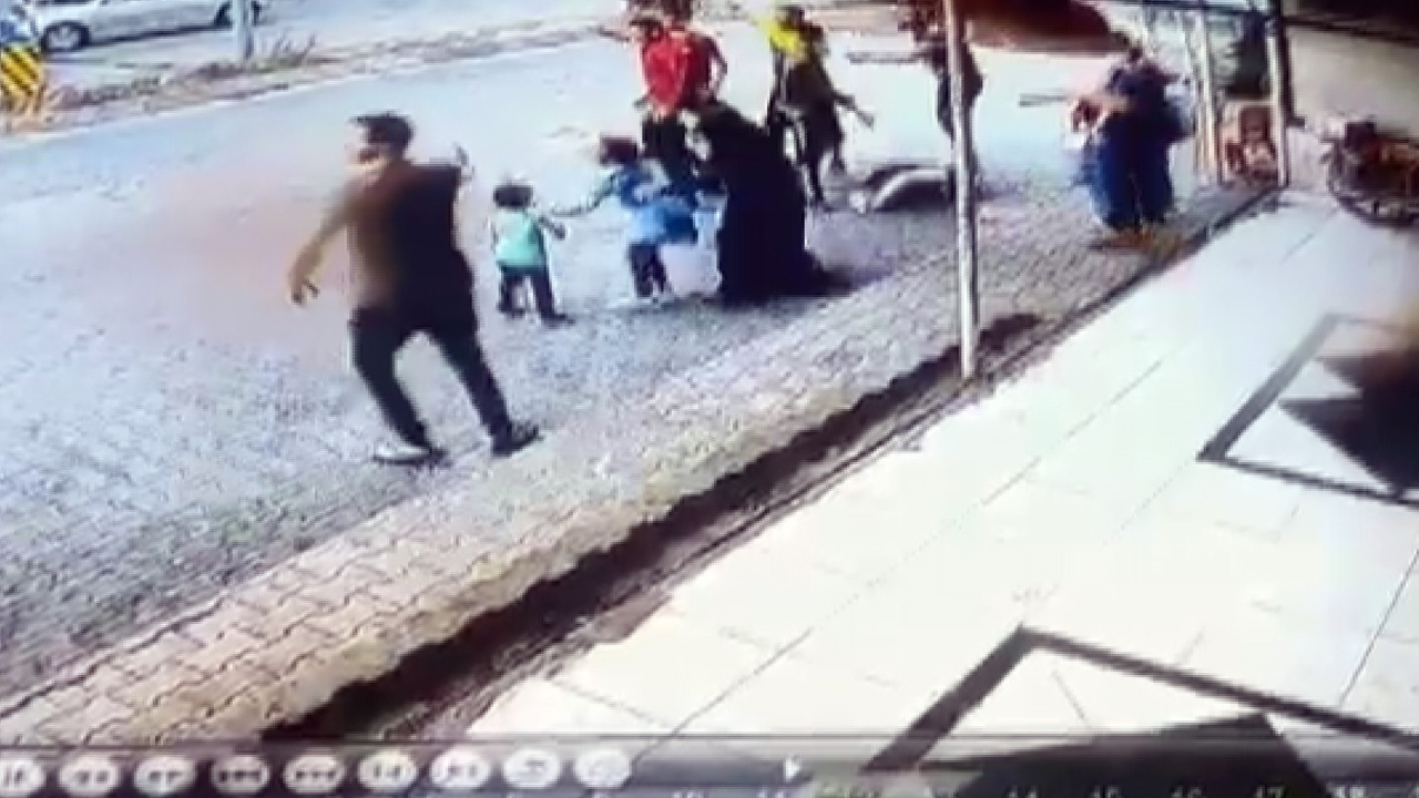 Polisten kaçan şüpheli, çocuğa çarptı