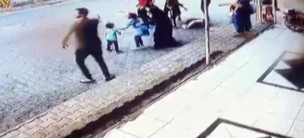 Polisten kaçan şüpheli, çocuğa çarptı
