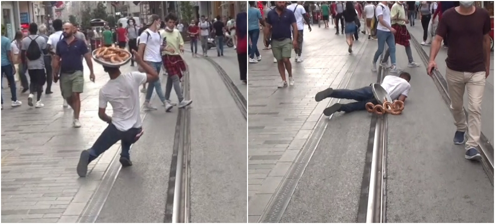 İstiklal durdu, herkes ona koştu
