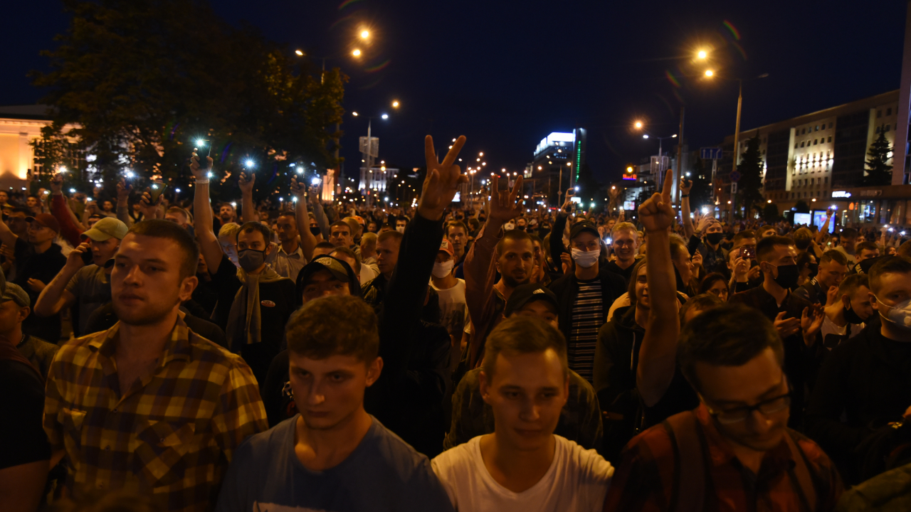 Belarus'ta muhalifler yine sokaklarda!