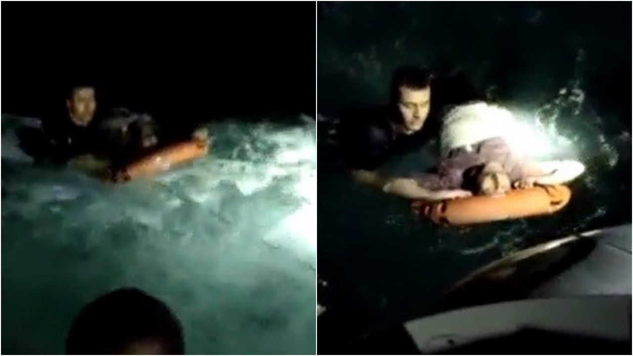 Boğulmak üzereyken Mehmetçik yardımına koştu