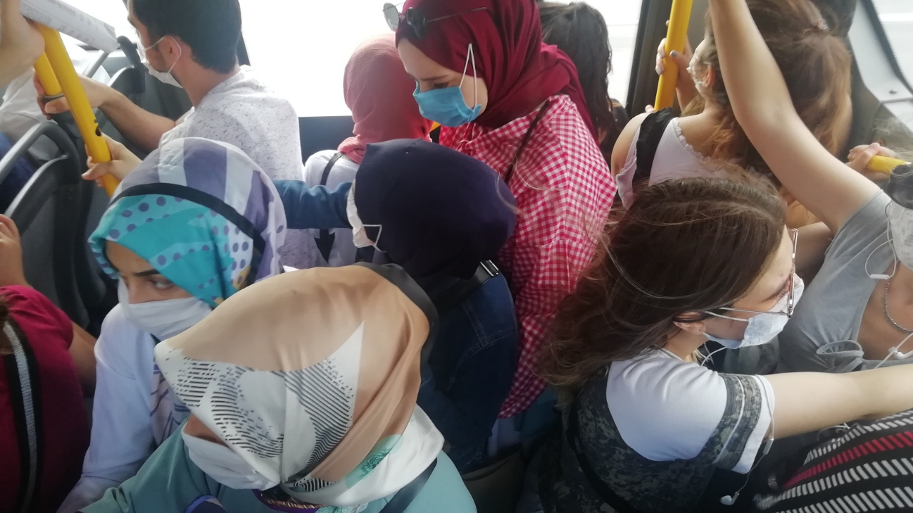 Bir saatlik korona yolculuğu