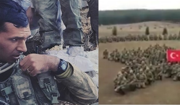 Üsteğmen Tarık Koçoğlu'nun silah arkadaşlarından duygulandıran video