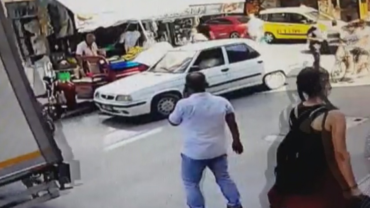 43 bin liralık hırsızlık kamerada