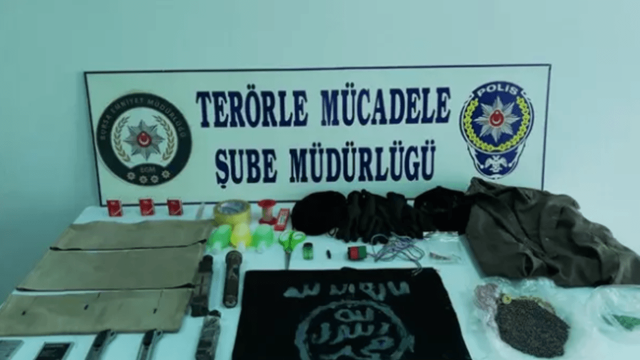 Karakola bombalı eylem hazırlığındaki DEAŞ'lı teröriste baskın