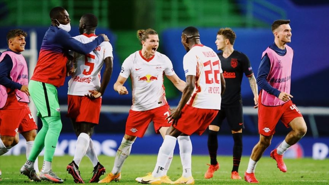 Leipzig, devler liginde Atletico Madrid'i devirdi