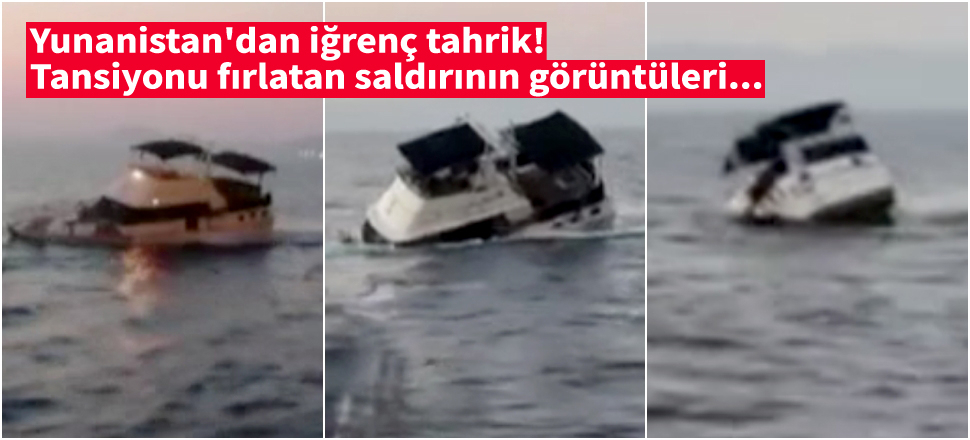 Yunan kurşunu tekneyi böyle batırdı