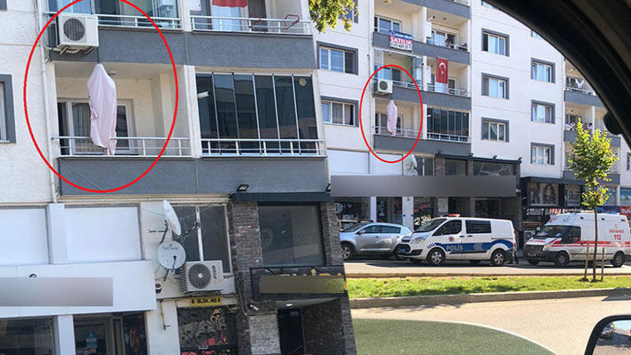 Evinin balkonunda asılı halde ölü bulundu!