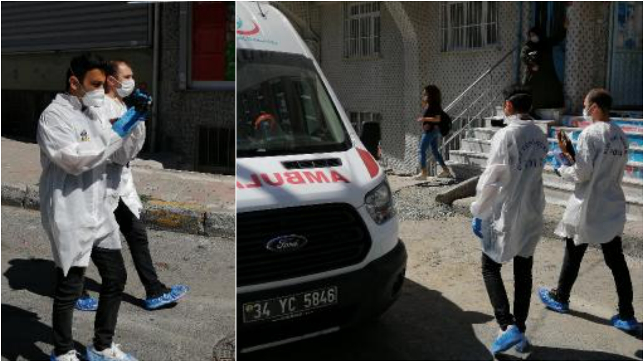 İntihar eden annesini gördü, bileklerini kesti