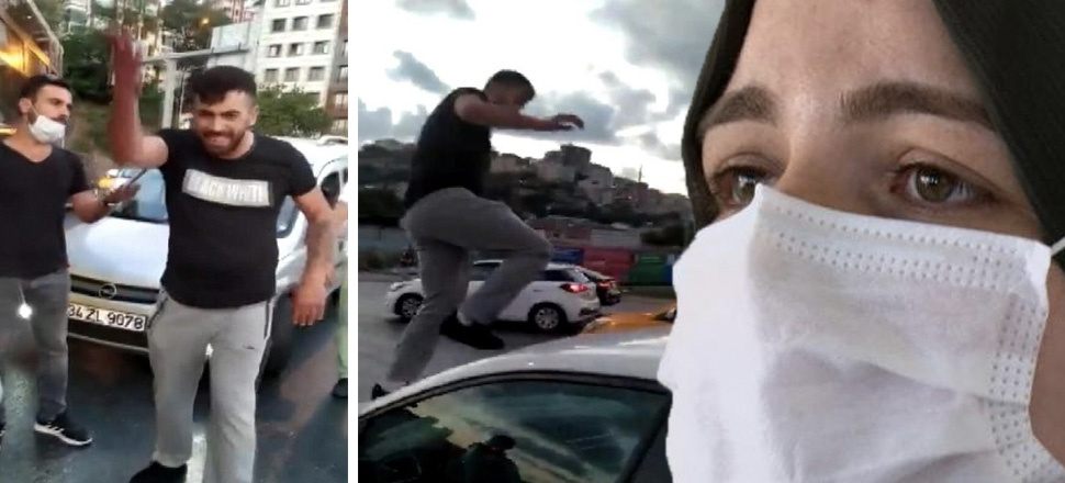 Alibeyköy'de saldırıya uğrayan Sena Koçak gözyaşlarıyla anlattı...