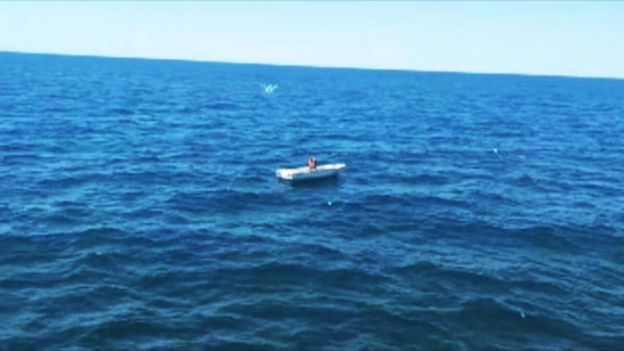 Marmara Denizi'nin ortasında böyle bulundu