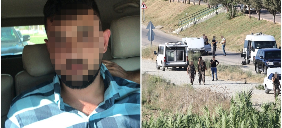 37 kilo patlayıcıyla yakalandı