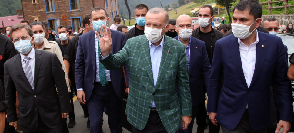 Cumhurbaşkanı Erdoğan Ayder Yaylası'nda