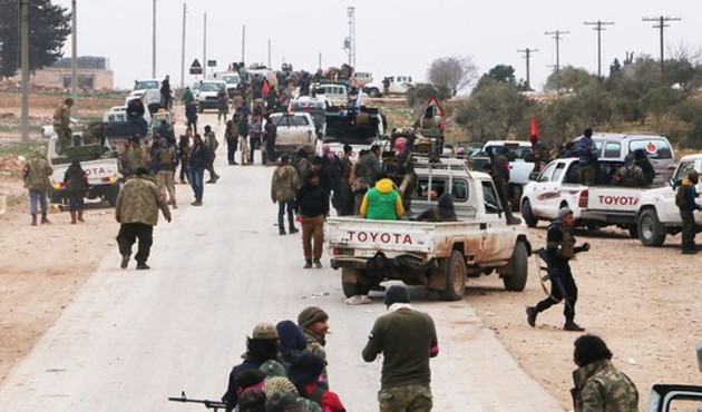 El Bab'ın merkezine böyle girildi!