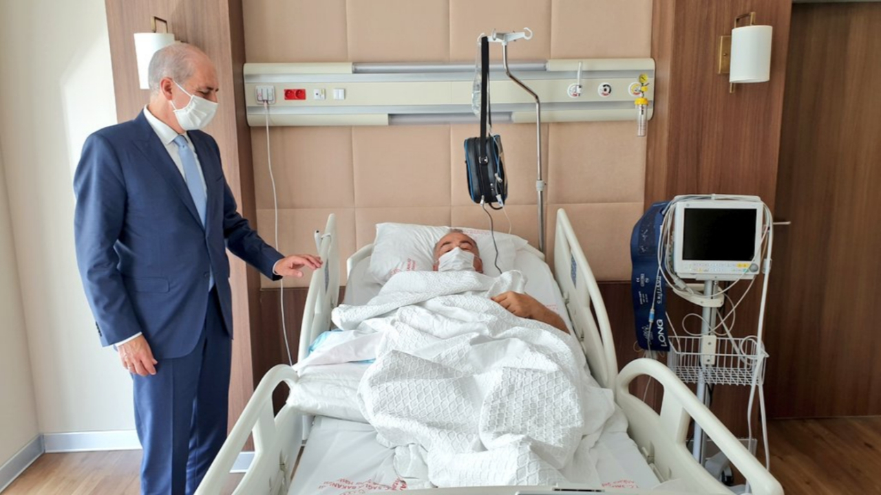Numan Kurtulmuş'tan Hilmi Güler'e ziyaret