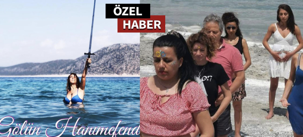 Kendisini 'Gölün hanımefendisi' ilan etmiş
