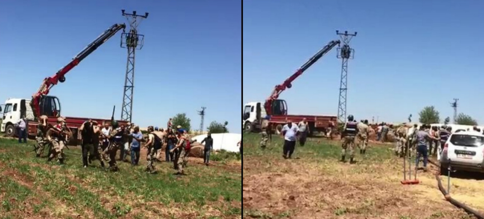 Şanlıurfa'da Dicle Elektrik görevlilerine saldırı