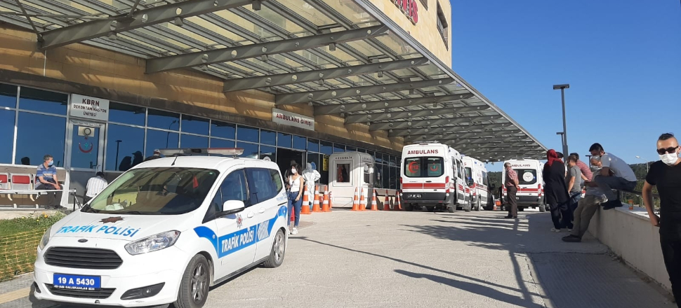 Polisler soluğu hastanede aldı