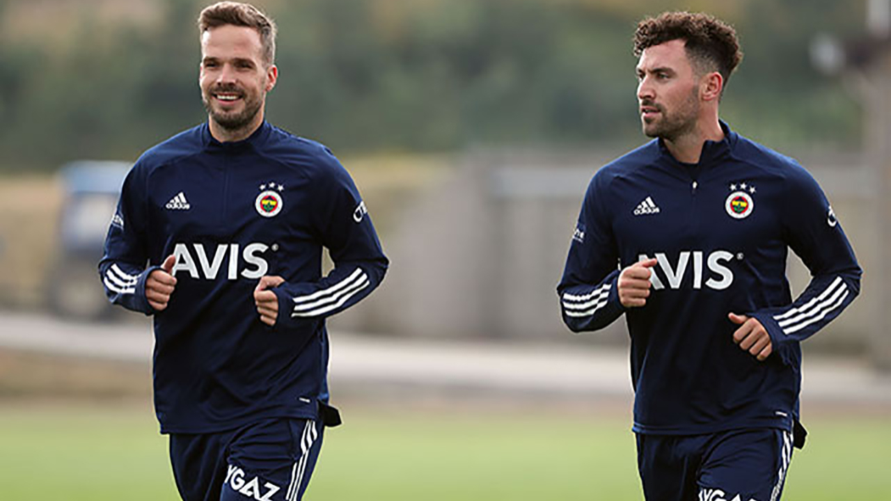 Sinan Gümüş, Fenerbahçede ilk idmanına çıktı