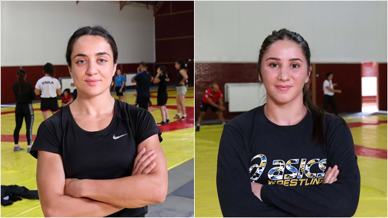 Kadın milli güreşçilerden olimpiyatlarda madalya hedefi